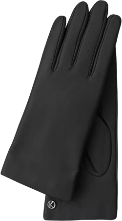 Women`s Premium Lamb Leather Touchscreen Gloves "LOLA" Cashmere Lining
