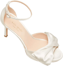 Women's Bridal Satin Evening Dress Heels