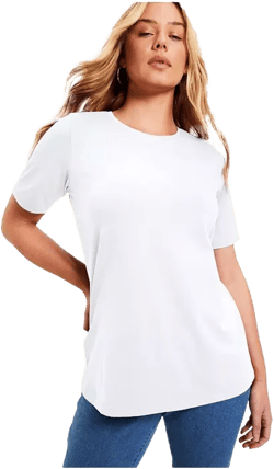 Women's June + Vie Short-Sleeve Crewneck One + Only Tee