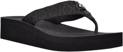 Calvin Klein Women's Meena Logo Platform Flip-Flop Sandals