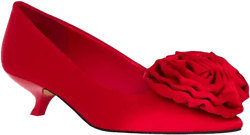 Katy Perry Women's Micro Heel Flower Pumps