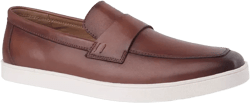 Men's Callumm Leather Slip-On Saddle Loafers, Exclusively at Macy's