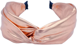 Women s Soft Metallic Headband - Rose Gold