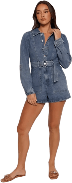 Women's Brady Denim Romper