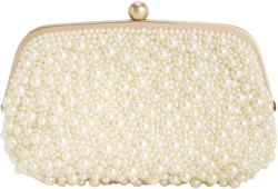 All Over Pearl Pouch Clutch, Exclusively at Macy's