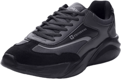 Alpine Swiss Stuart Mens Chunky Sneakers Retro Platform Dad Tennis Shoes