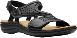 Clarks Women's Laurieann Faye Slip On Flat Sandals