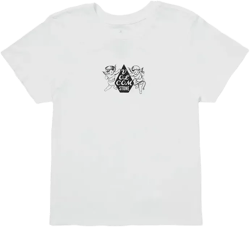 Juniors' Cupid Cotton Logo Graphic Baby T-Shirt