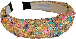 Women's All That Glitters Headband - Multi + Gold