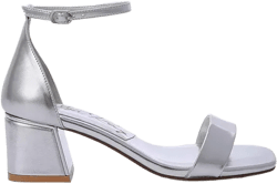 Makena Metallic Block Heel Sandals