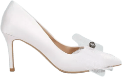 Women Odette Diamante Embellished Bow Stiletto Pumps