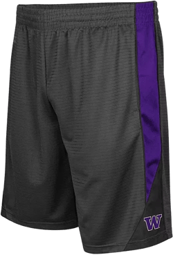 Men's Charcoal Washington Huskies Turnover Shorts