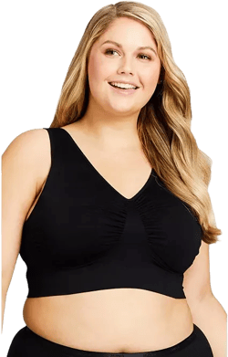 Plus Size Seamless Wire Free Bra