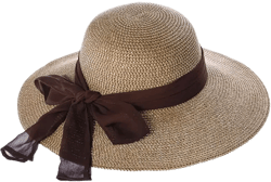 Corrine Back Bow Polyester Hat