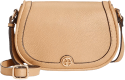 Giani Bernini Pebble Small Saddle Crossbody, Exclusively at Macy's