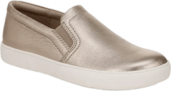 Casual Leather Slip On Sneakers