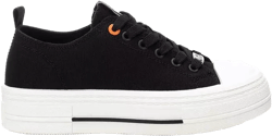 Women's Urban Style Canvas Platform Sneakers Refresh By Xti