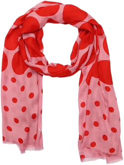 Women's Seasonless Dot Oblong Scarf
