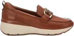 Carmela Leather Collection Women's Wedge Moccasins