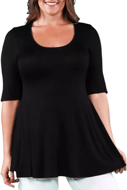Plus Size Tunic Top