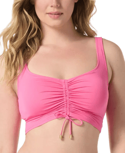 Coco Reef Women's Elevate Bra-Sized Shirred Bikini Top