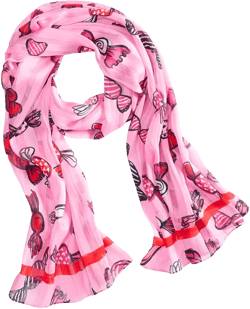 Holiday Lane Candy Oblong Scarf, Exclusively at Macy's 