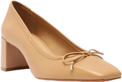 Women's Arissa Square Toe Mid Block Pumps