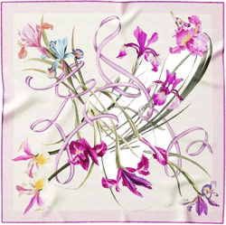 Susanna - Hand Rolled Silk Foulard for Women