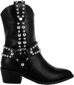 Altair Studded Harness Detail Boots
