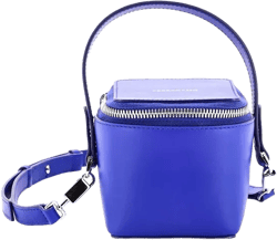 Pre-Owned Salvatore Ferragamo Micro Top Handle Crossbody Bag Leather