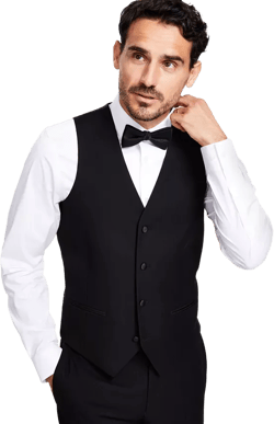 Men's Slim-Fit Stretch Tuxedo Vest, Created for Macy's 