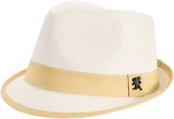 Dorfman Pacific Men's Contrast Trim Fedora