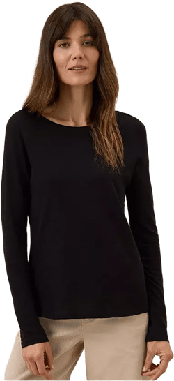 Women's Organic Cotton Featherweight Slub Long Sleeve Tee
