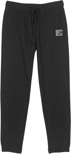 Men's MTV Logo Bright Checkered Drawstring Joggers