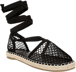 Sonara Mesh Flat Espadrille Sandals