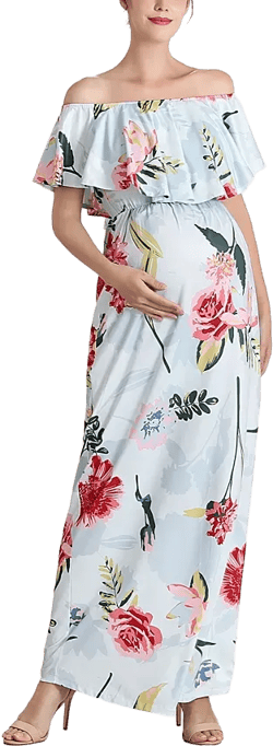 Maternity Deya Nursing Maxi Dress