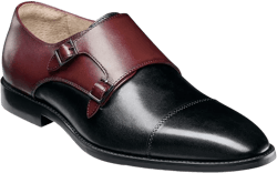 Men's Raythorne Cap Toe Double Monk Strap Shoes