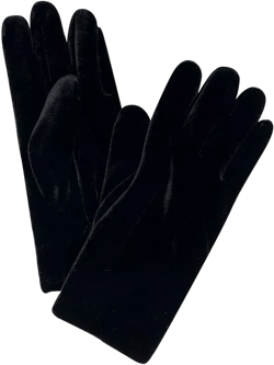 Women's Solid Thinsulate Lined Velvet Glove