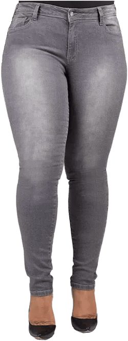 Plus Size Curvy-Fit Midrise Skinny Jeans
