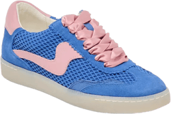 Women's Notice Mesh Low Profile Lace-Up Sneakers