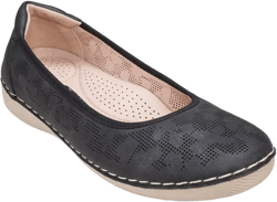 Women's Kiana Perforated Round Toe Flats