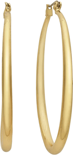 Extra Large 2-3/4" Gold-Tone Hoop Earrings, Created for Macy's 
