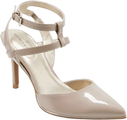 Bandolino Women's Dradella Ankle Strap Pointy Toe Dress Pumps