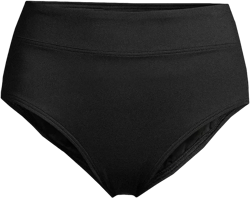 Lands' End Plus Size Tummy Control High Waisted Bikini Swim Bottoms