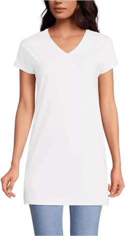 Petite Lightweight Jersey Extra Long Tunic