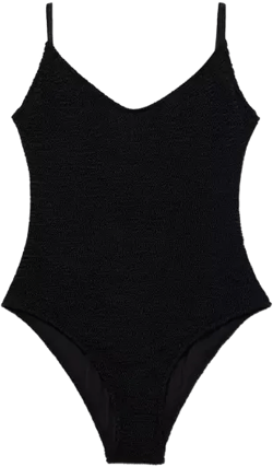 Mango Women's Ribbed Strap Swimsuit