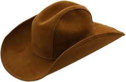Mana Genuine Leather Western Drifter Hat