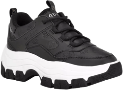 Women's Bisun Lugged Rubber Sole Lace Up Platform Sneakers