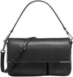 Calvin Klein Mica Flap Convertible Shoulder Bag