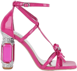 Affluence Jeweled High Heel Sandals